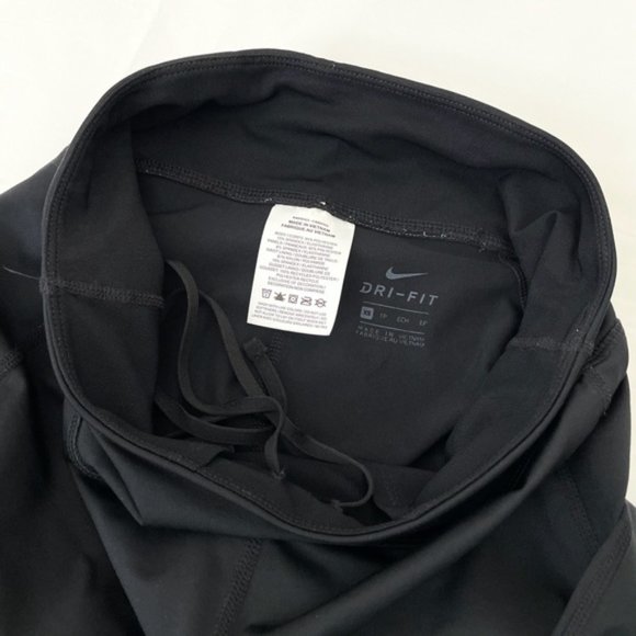 Nike Dri Fit Leggings with Drawstring Mesh Running Legging - Picture 7 of 8